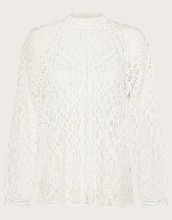 Merritt Lace Blouse Ivory