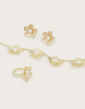 Tiana Flower Jewellery Set, , large