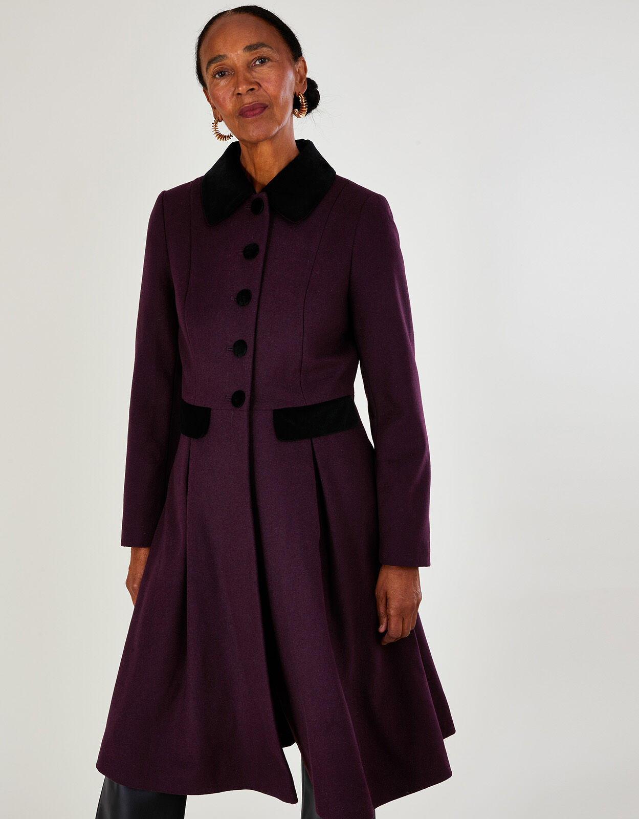 Promod Short Coat lilac casual look Fashion Coats Short Coats 