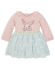 Newborn Bunny Disco Dress , Green (MINT), large