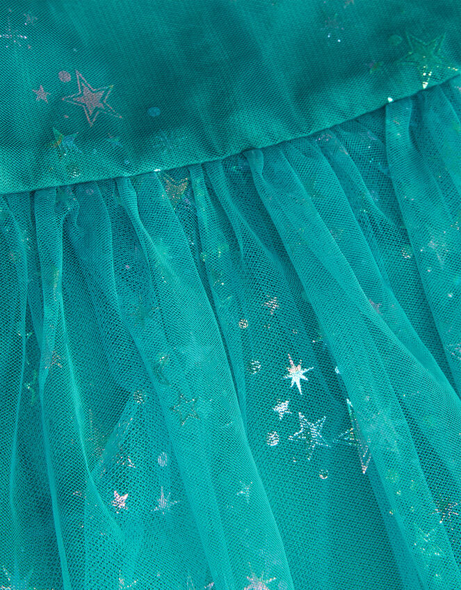 Ombre Star Dress, Teal (TEAL), large