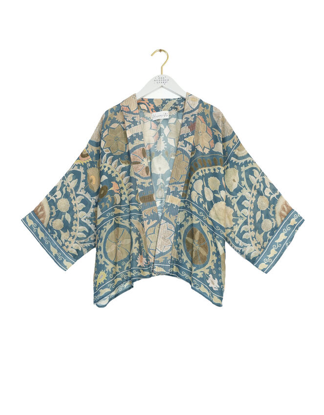 One Hundred Stars Susani Print Kimono Jacket, , large