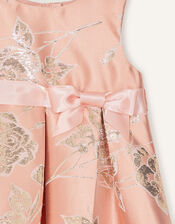 Baby Rose Jacquard Dress, Pink (PINK), large