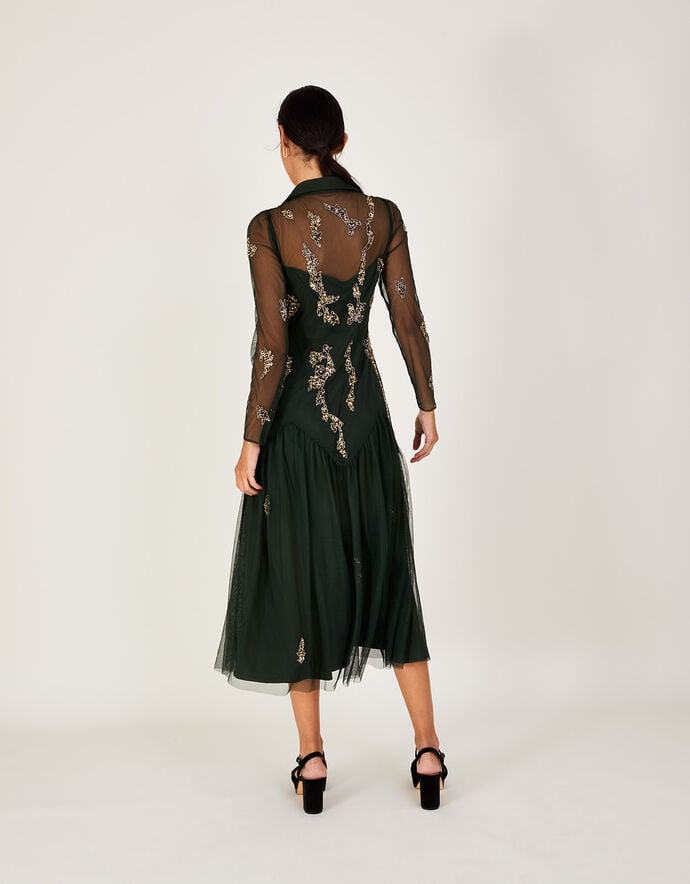 Kimber Green Shirt Dress main image 1