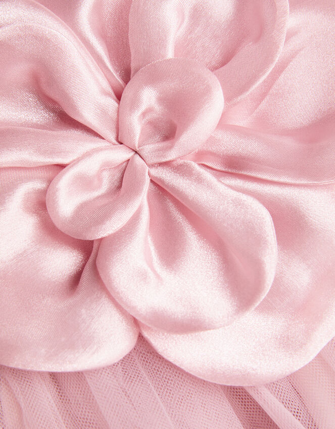 Baby Annabelle Flower Bodice Tulle Dress, Pink (PINK), large