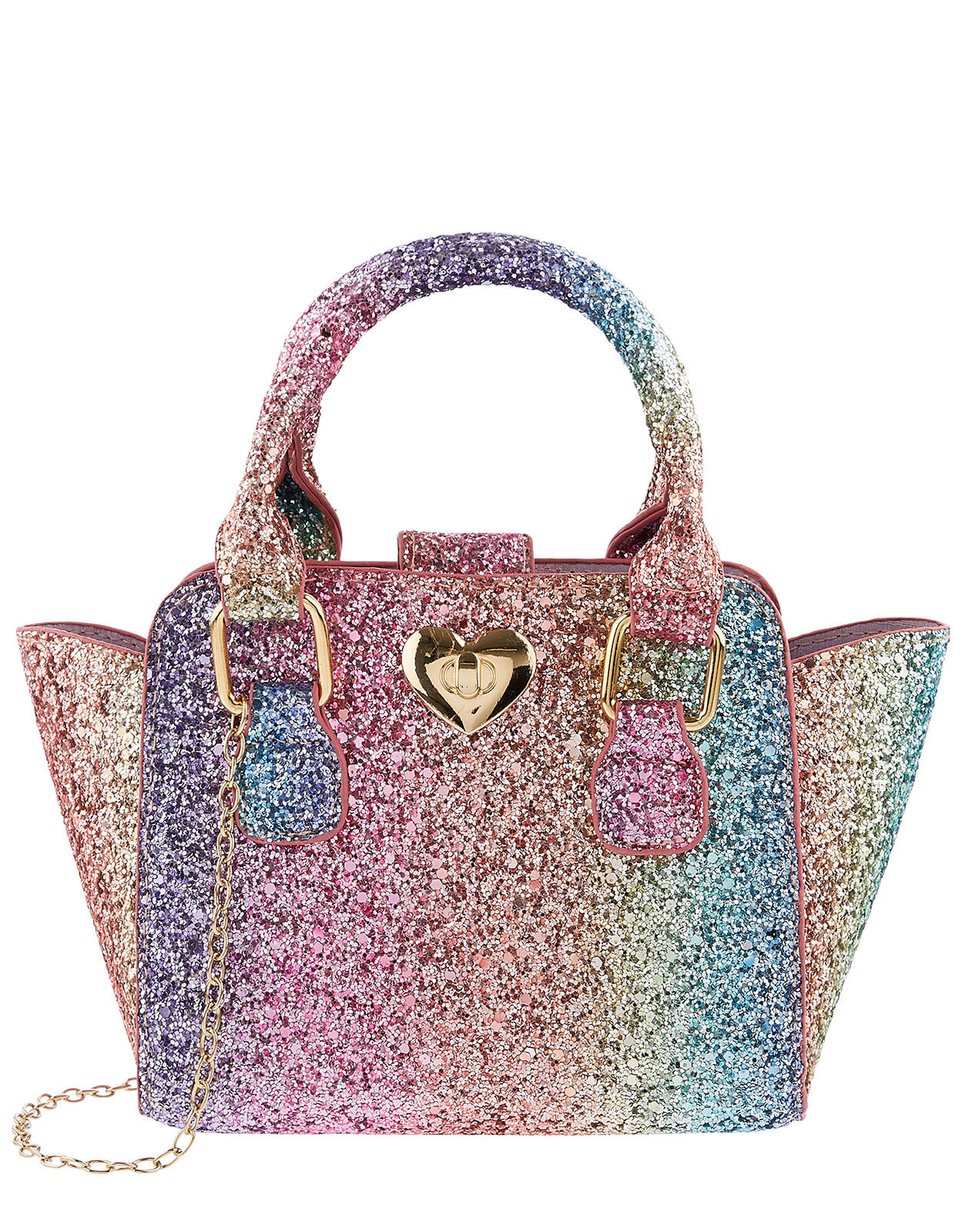 glitter tote bag