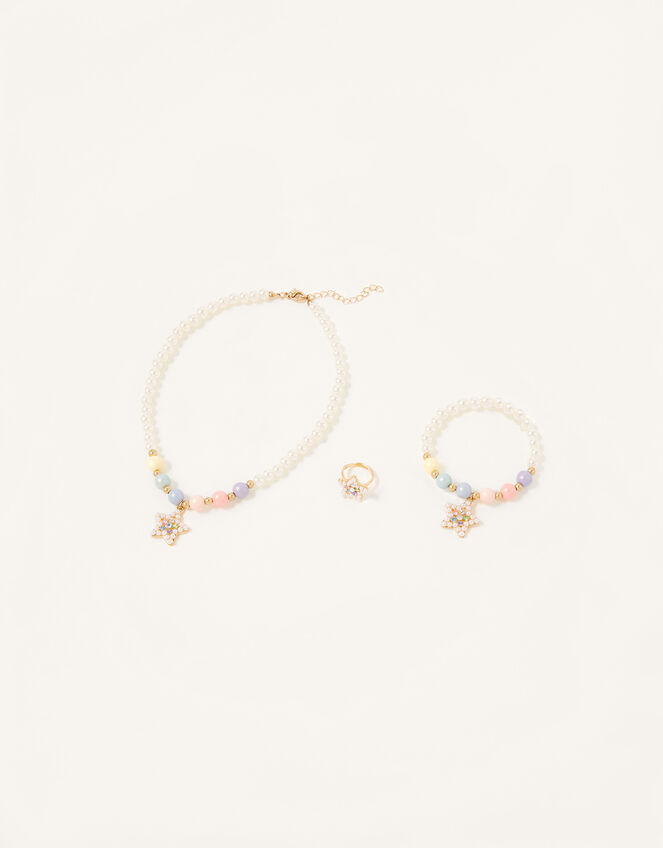 Rainbow Star Jewellery Set, , large