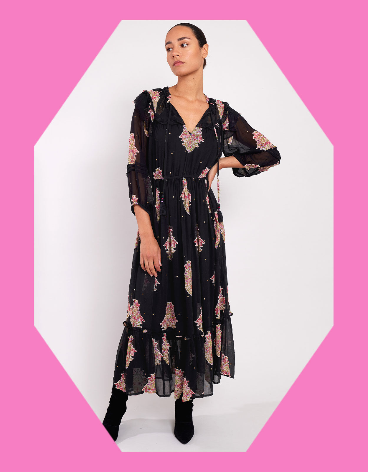 East Quinn Dress Black