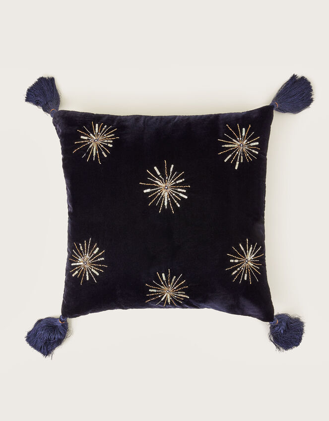 Star Embroidered Cushion