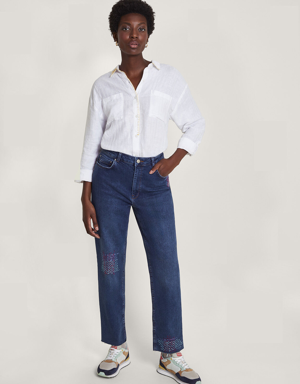 Large mom jeans shop