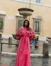 Sundress Magnolia Long Sleeve Frill Maxi Dress, , large