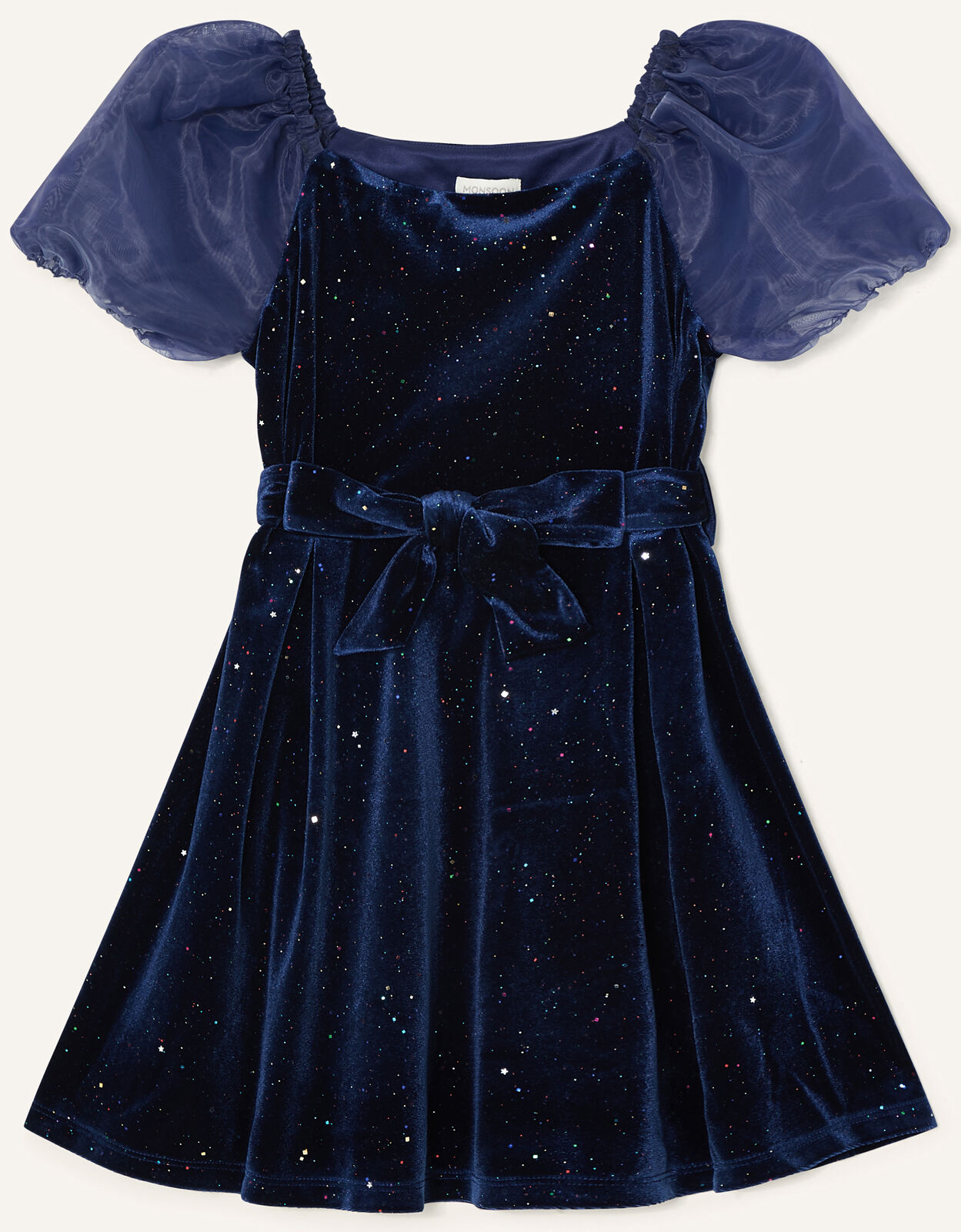 monsoon girls navy dress