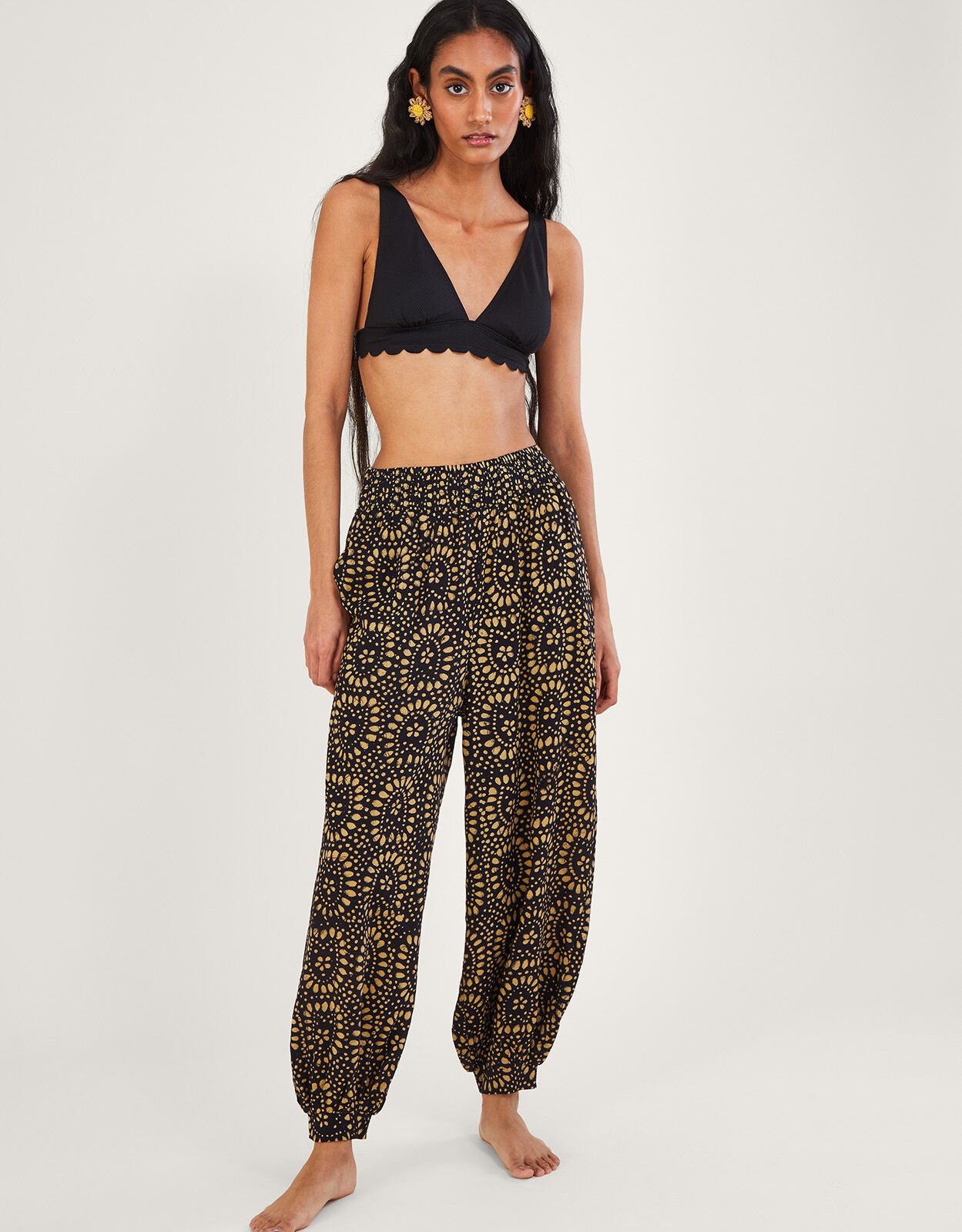 Roman Originals Harem Trousers for Women UK Ladies India  Ubuy