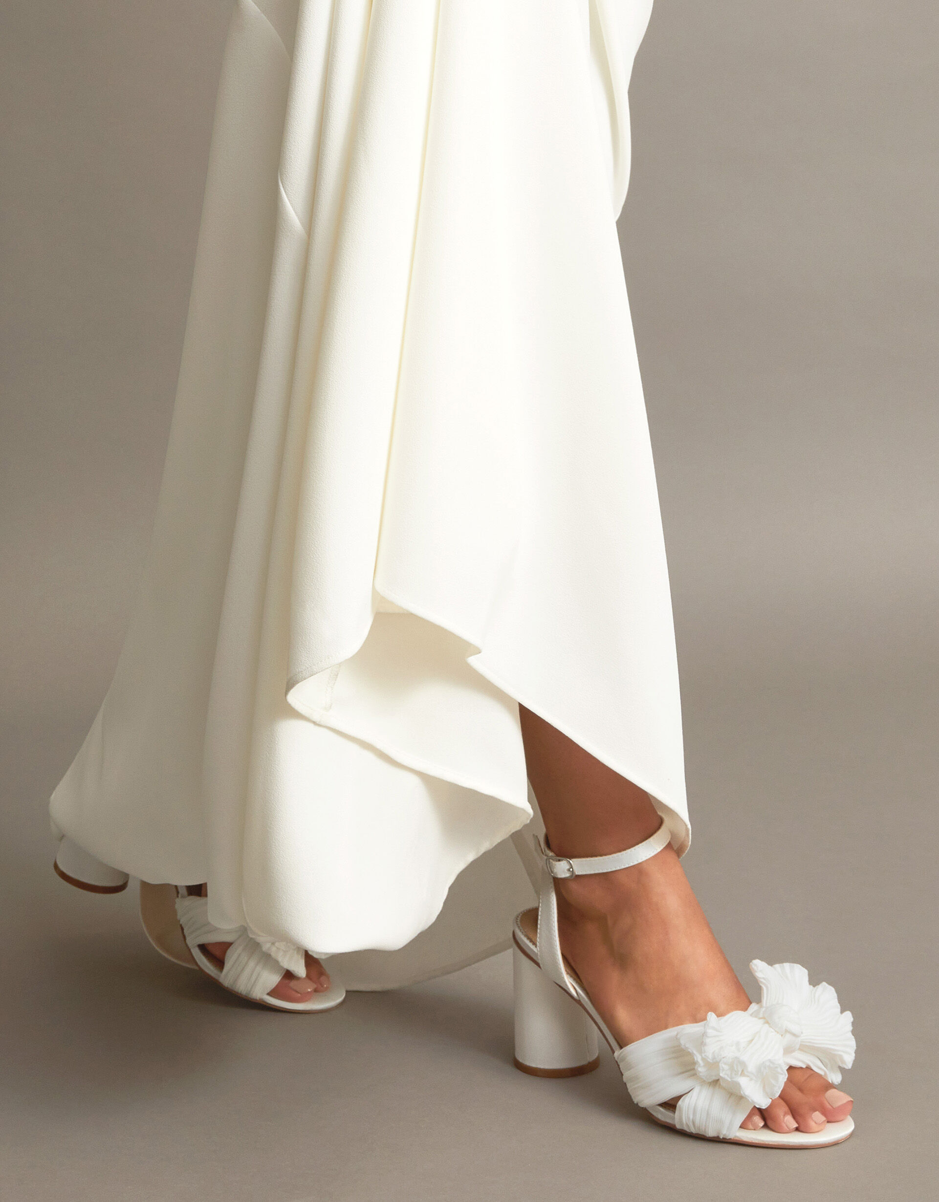 Ivory heeled sandals uk discount