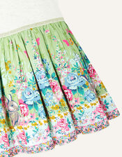 Baby Bunny Floral 2-in-1 Dress, Green (GREEN), large