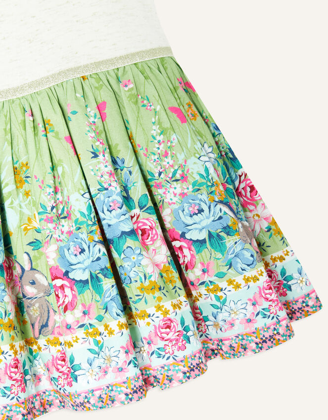Baby Bunny Floral 2-in-1 Dress, Green (GREEN), large