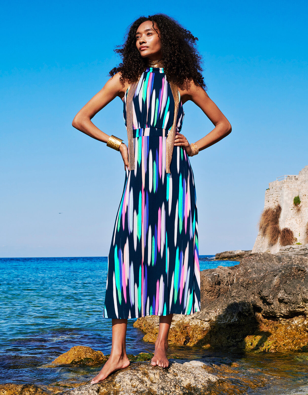 Halter neck maxi dresses uk online