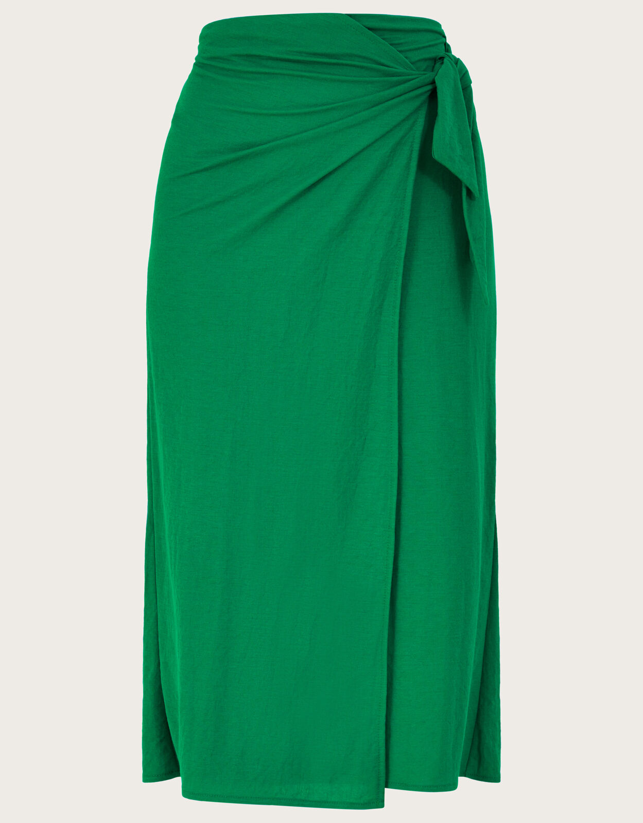 Winnie Wrap Midi Skirt Green