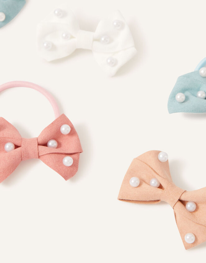 Pearly Bow Hair Set, , large