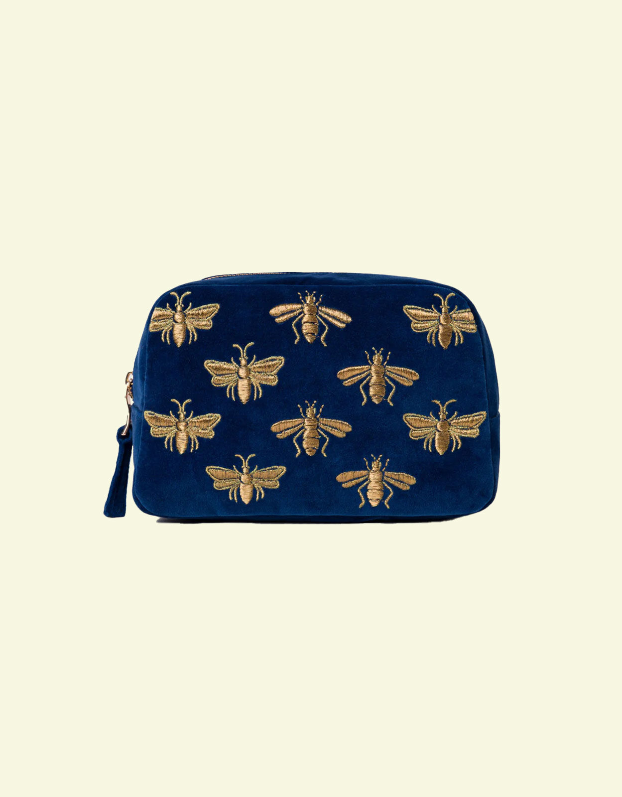 Elizabeth scarlett night sky store cotton velvet makeup bag