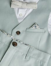 Finn 4-Piece Short Suit & Bow Tie, Green (SAGE), large