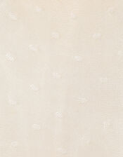 Baby Bridal Spot Tights, Ivory (IVORY), large