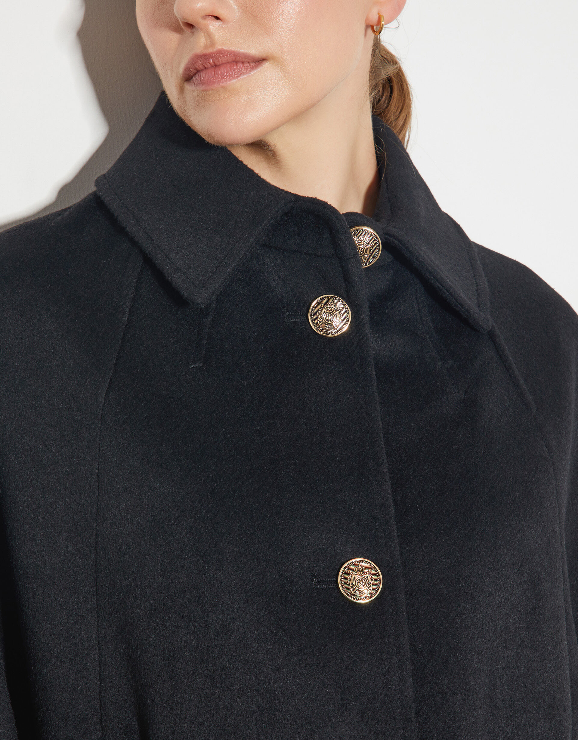 military cape coat