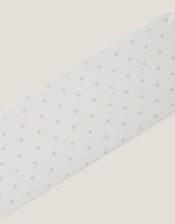 Glitter Spot Tights, Silver (SILVER), large