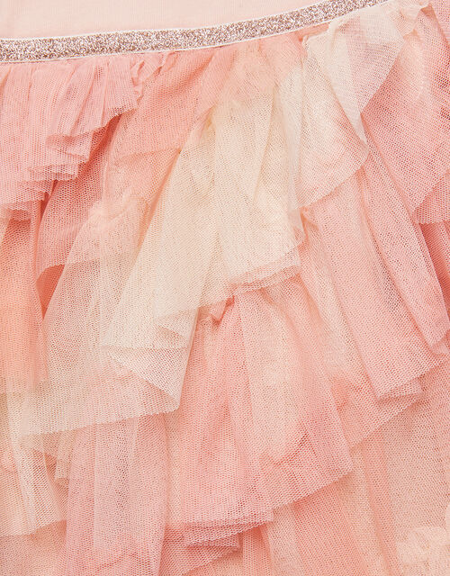 Unicorn Angle Layer Disco Dress, Pink (PALE PINK), large