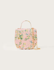 Pretty Scallop Print Bag, , large