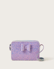 Glitter Bow Bag, , large