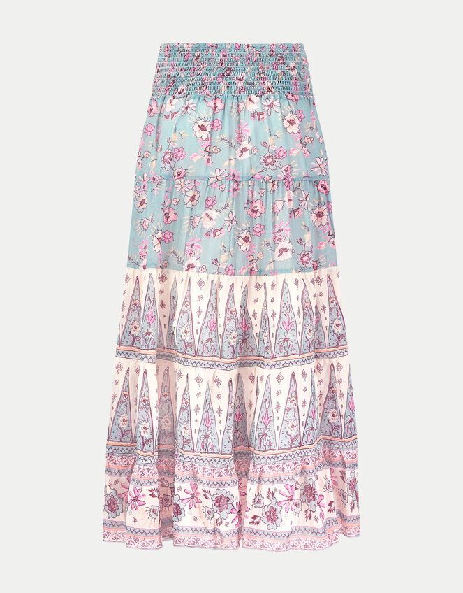 East Clementine Maxi Skirt, Green (MINT), large