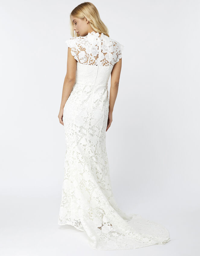 Emilie Lace Bridal Maxi Dress, Ivory (IVORY), large