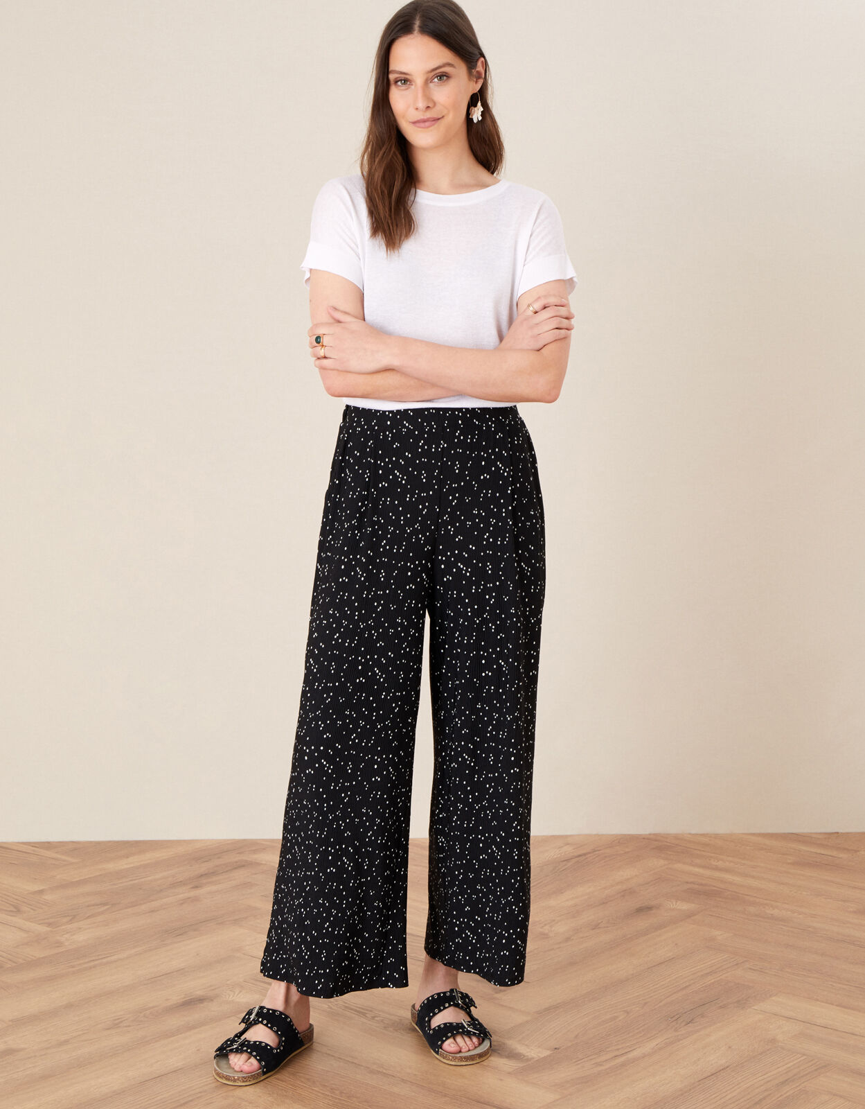 Monsoon black trousers store