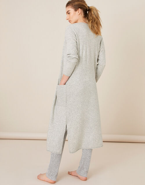 LOUNGE Maxi Cardigan Grey Cardigans Monsoon UK.