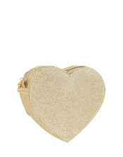 Roxy Rainbow Glitter Heart Bag, , large