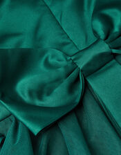Tulle Bridesmaid Dress, Green (DARK GREEN), large