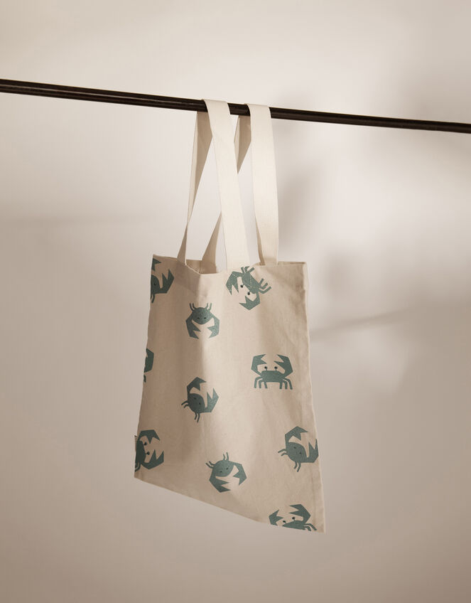 Liewood Crab Print Tote Bag, , large