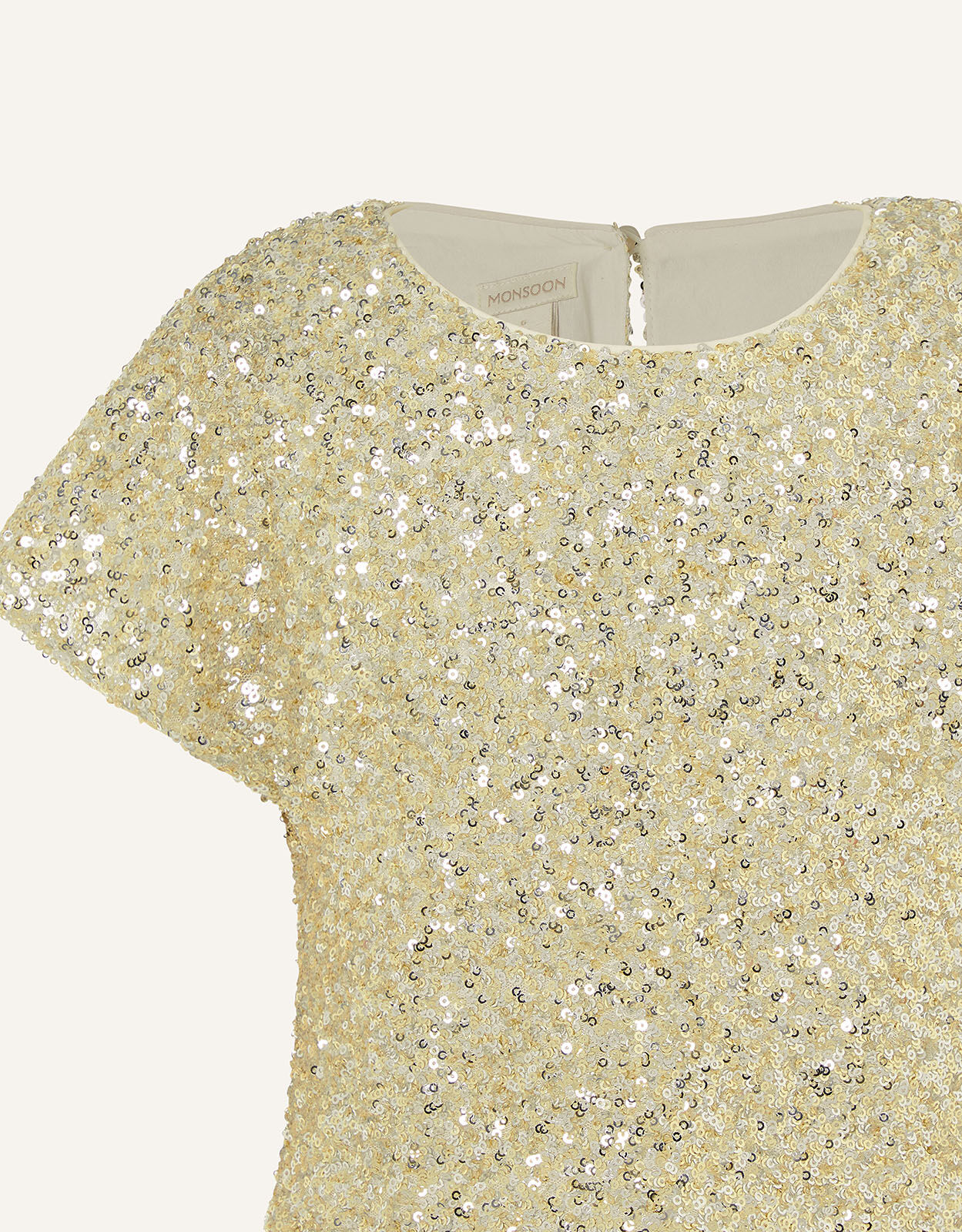 Gold sequin best sale top uk