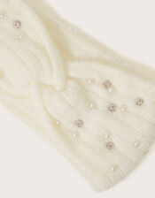 Diamante Knit Bando, , large