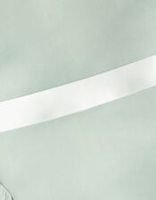 Molly Scuba Bridesmaid Dress, Green (SAGE), large