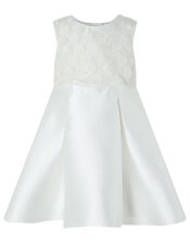 Baby Anika Sparkle Occasion Dress, Ivory (IVORY), large