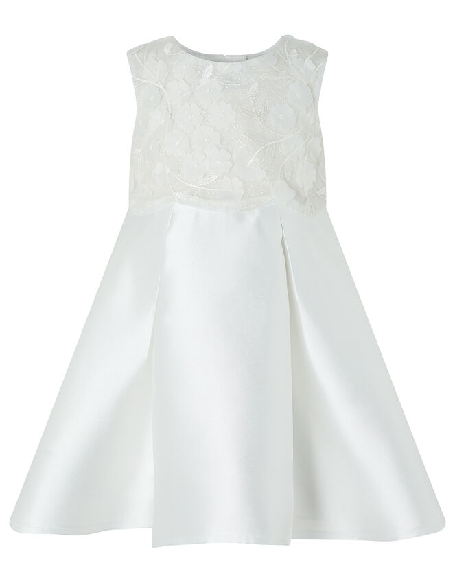 Baby Anika Sparkle Occasion Dress, Ivory (IVORY), large