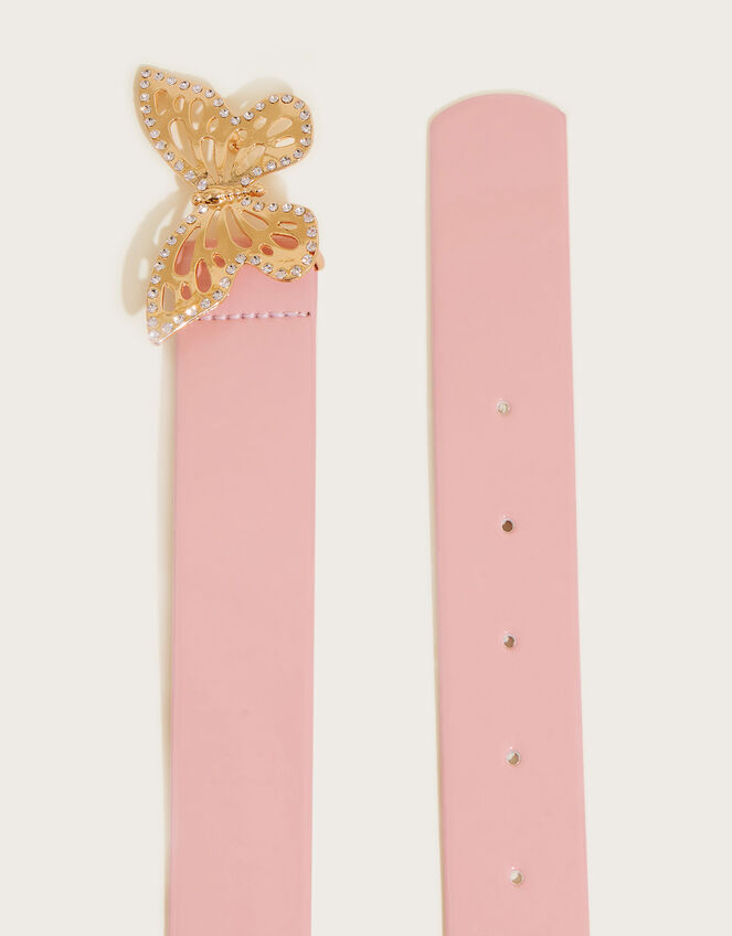 Patent Butterfly Buckle Belt , , large