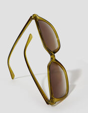 Tinted Square Sunglasses, , large