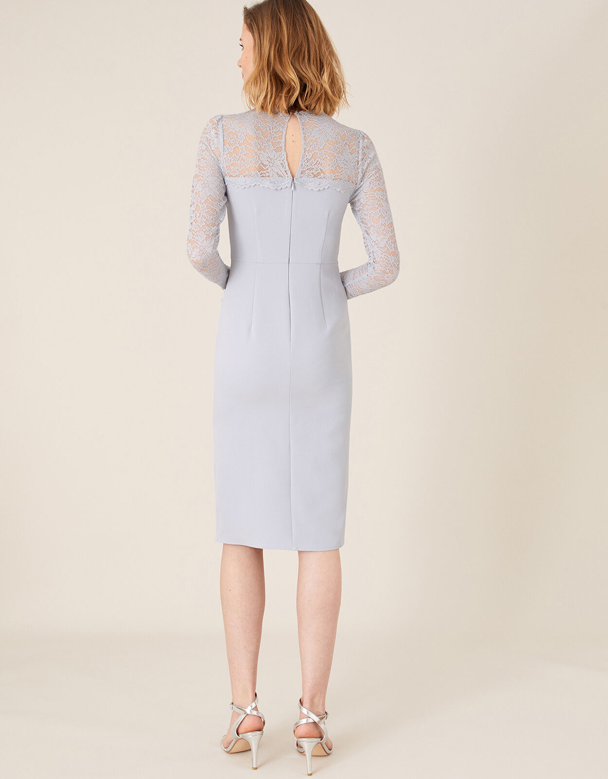 Carey lace midi top dress