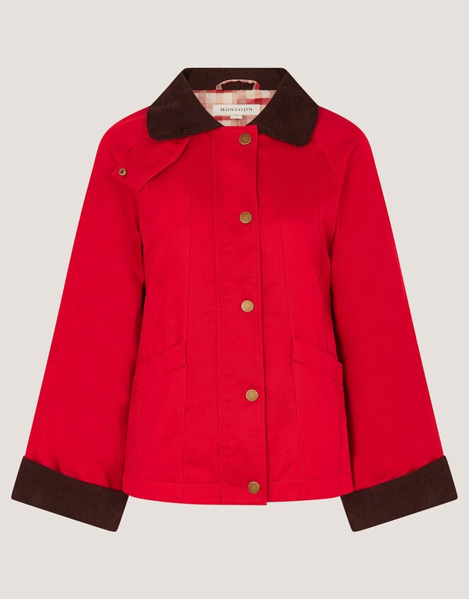Riley Barn Jacket, Red (RED), large