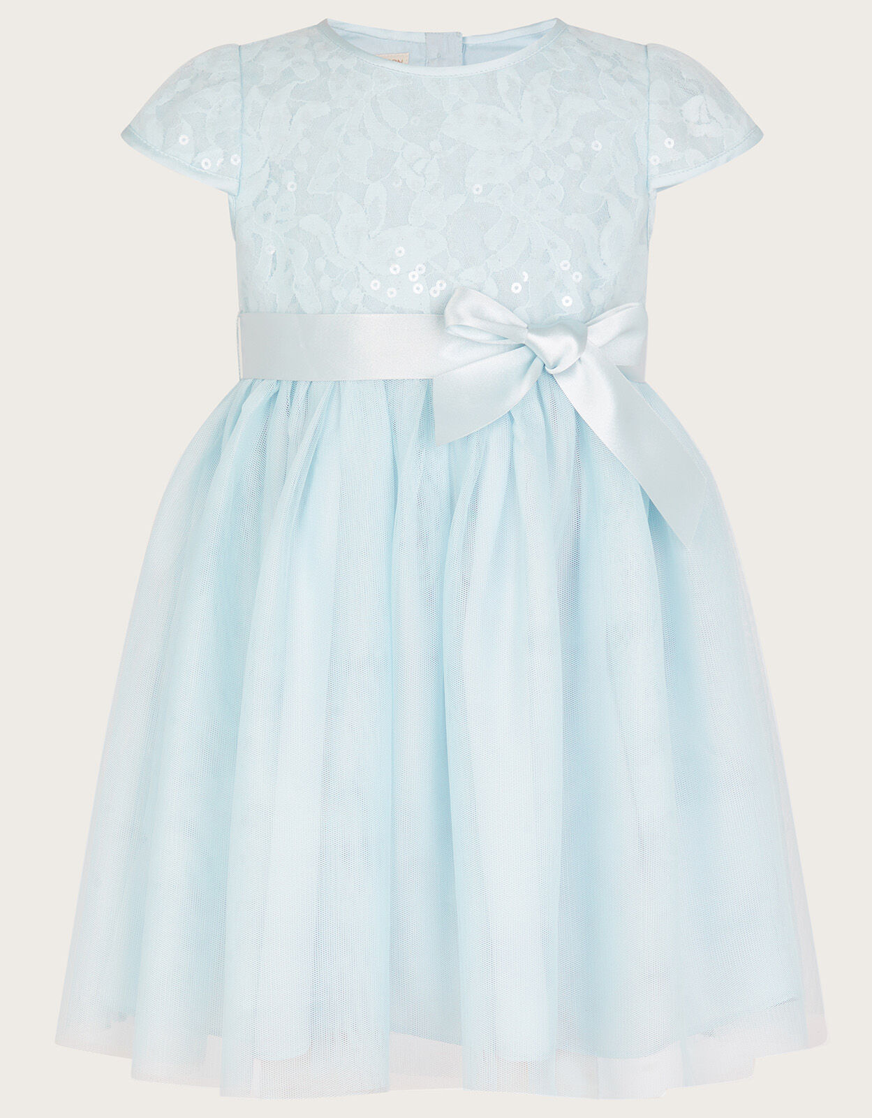 Baby Lacey Sequin Truth Dress Blue