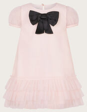 Baby Paris Bow Dress, Pink (PINK), large
