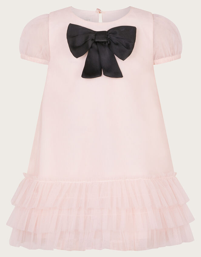 Baby Paris Bow Dress, Pink (PINK), large